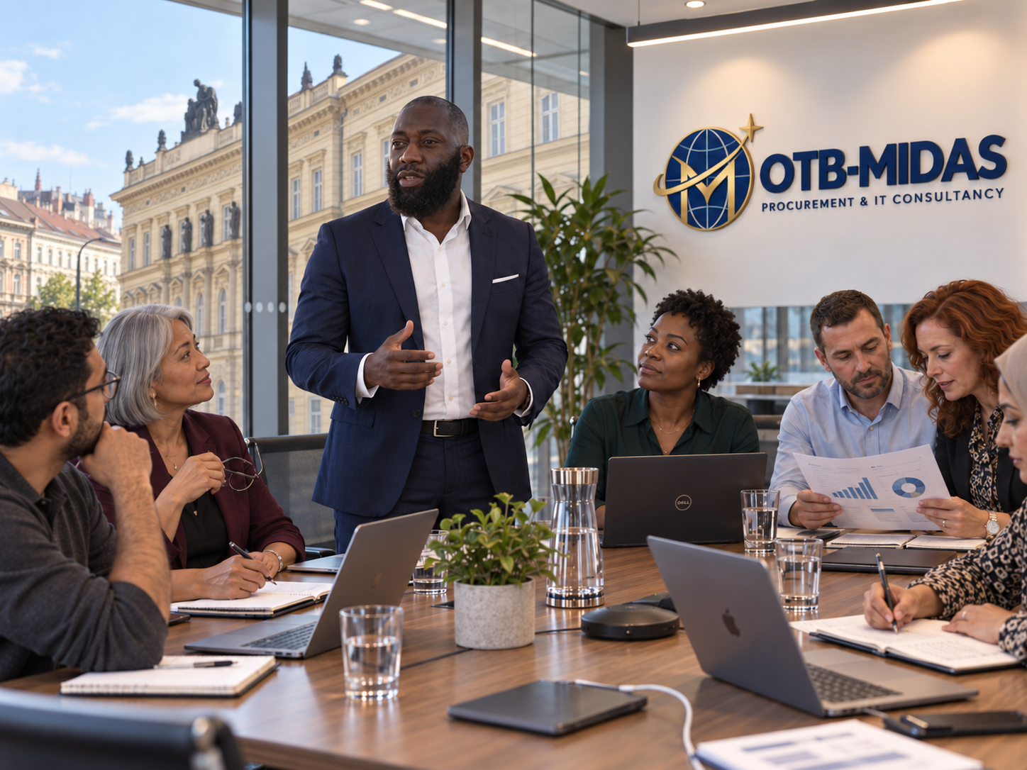 OTB-MIDAS team delivering a client engagement